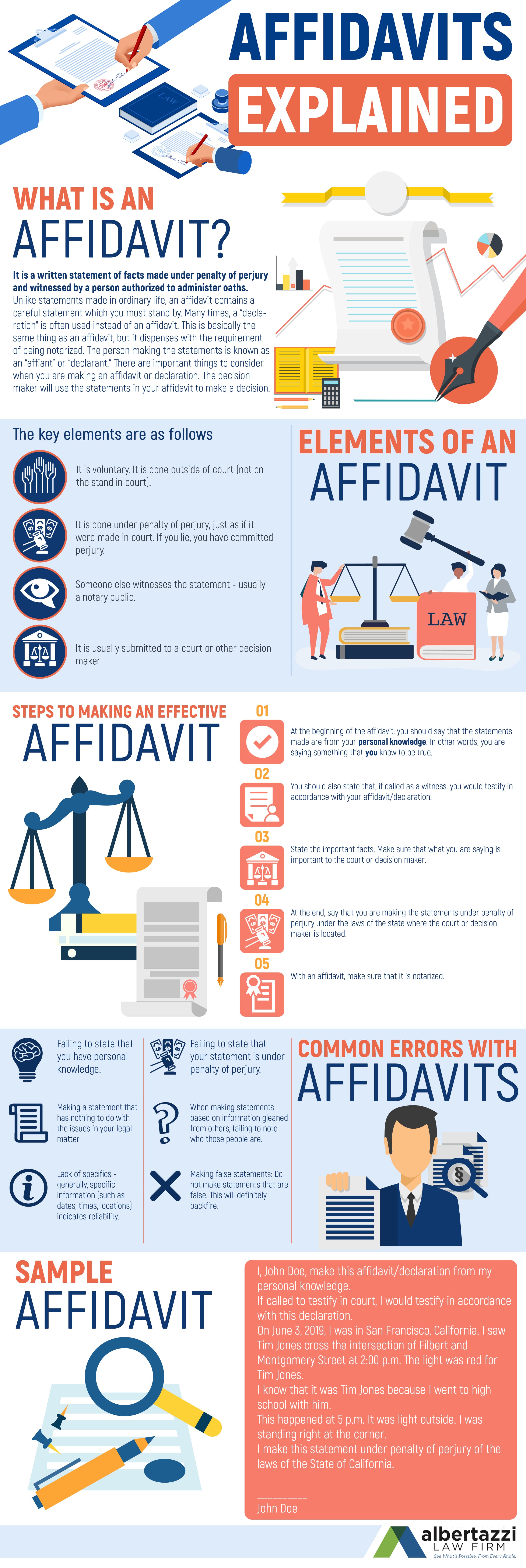 Affidavit Example